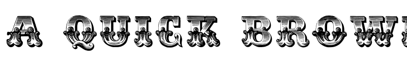 Preview of Romantiques Regular font