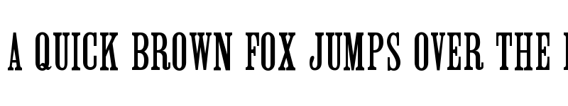 Preview of RomanWoodTypeJNL ? font