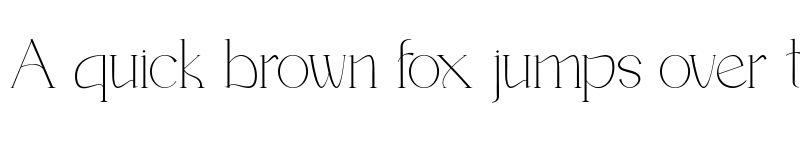 Preview of Romentic Regular font