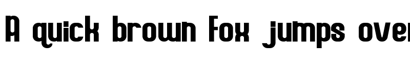 Preview of Romusha Regular font