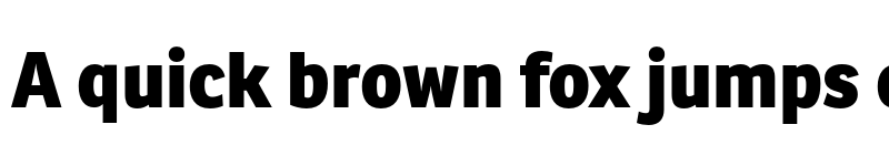 Preview of Ronnia ExtraBold font