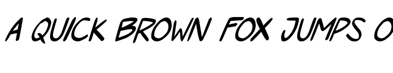 Preview of Roof runners Italic font
