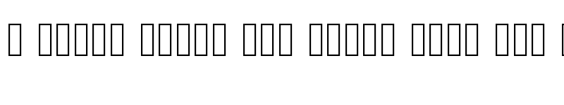 Preview of Rook Number Regular font