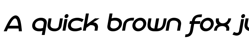 Preview of Roona Sans Bold PERSONAL Italic font