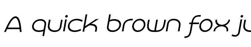 Preview of Roona Sans Light PERSONAL Italic font