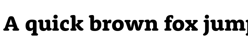 Preview of Rooney Heavy font