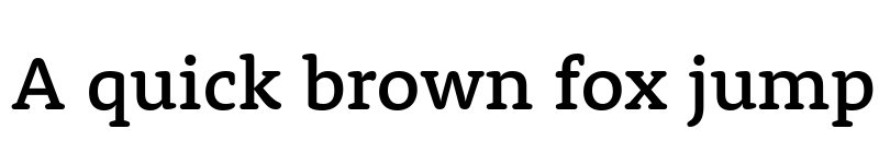 Preview of Rooney Medium font