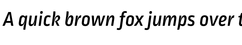 Preview of Ropa Mix Pro Medium Italic font