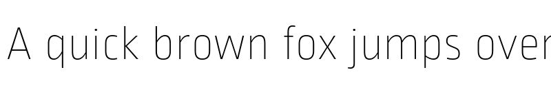 Preview of Ropa Mix Pro Thin font