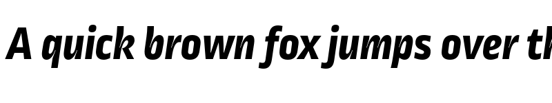 Preview of Ropa Sans Pro ExtraBold Italic font