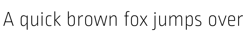 Preview of Ropa Sans Pro ExtraLight font