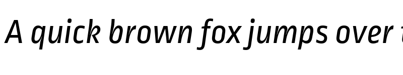 Preview of Ropa Sans Pro Italic font