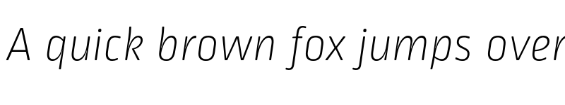 Preview of Ropa Soft Pro ExtraLight Italic font