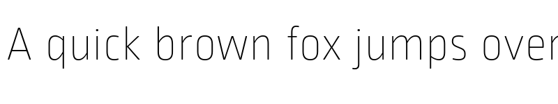 Preview of Ropa Soft Pro Thin font