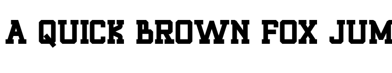 Preview of ROQUERO Regular font