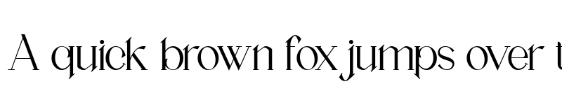 Preview of Rosalina Regular font