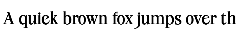 Preview of Roseta Display Regular font