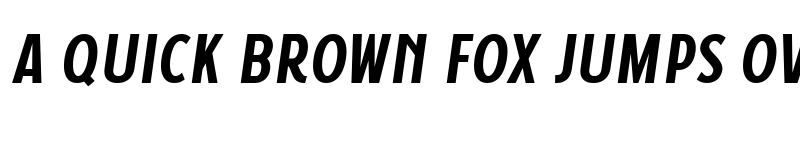 Preview of Rosign Bold Italic font