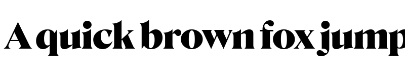 Preview of Roslindale Display Black font