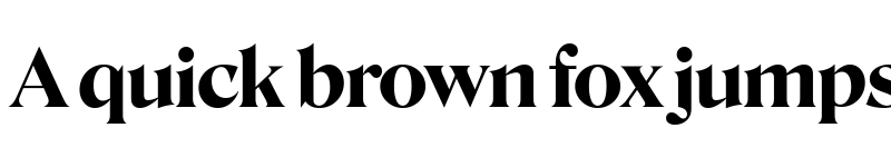 Preview of Roslindale Display Bold font