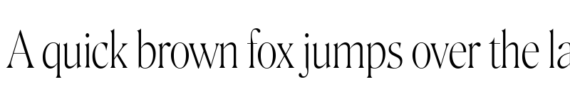 Preview of Roslindale Display Condensed Extra Light font