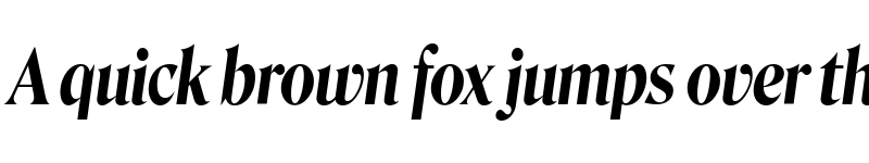 Preview of Roslindale Display Condensed Semi Bold Italic font