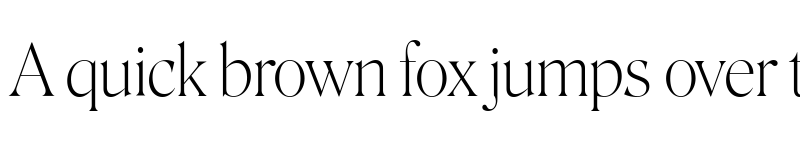 Preview of Roslindale Display Narrow Extra Light font