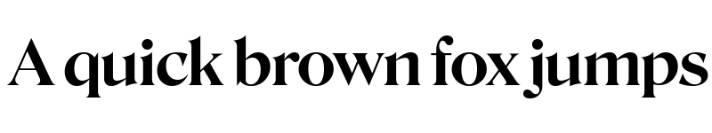 Preview of Roslindale Display Semi Bold font