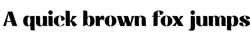 Preview of Rossanova Personal Use Black font