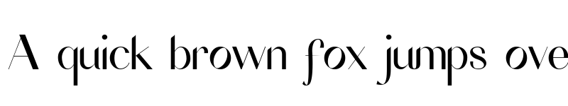 Preview of Rossans Regular font