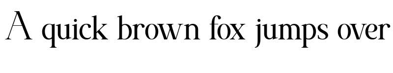 Preview of Rossena Regular font