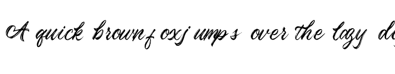 Preview of Rosskey Regular font