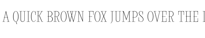 Preview of Rostef Thin font