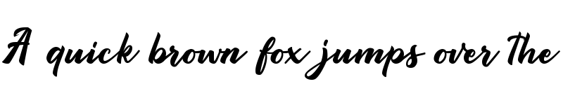 Preview of Rostera Regular font