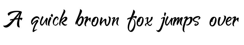 Preview of Rosttel Clean Regular font