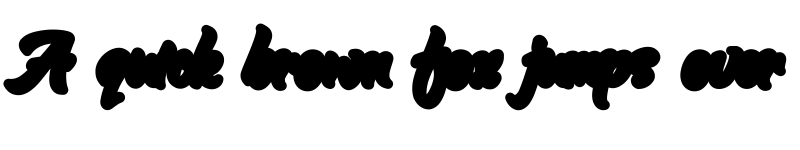 Preview of Rosttel Extrude Regular font