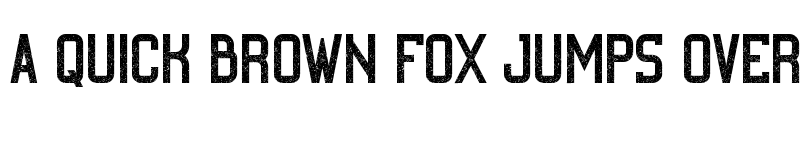 Preview of Roters Rough font