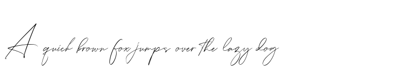 Preview of Rotherdam Signature Regular font