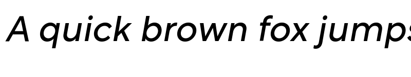 Preview of Rotunda Italic Variable Regular font