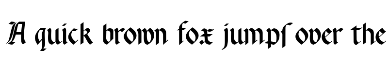 Preview of Rotunda Pommerania Regular font