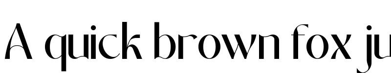 Preview of Rouganeck Regular font