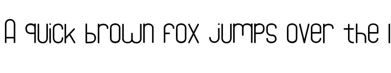 Preview of Round Light Regular font