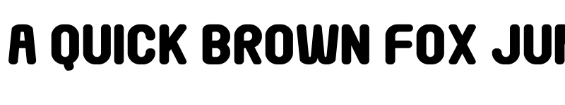 Preview of Round Pop Regular font