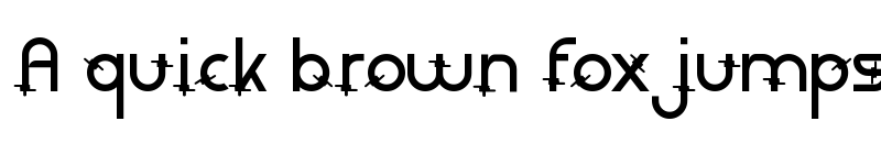 Preview of Rounded Barbed Demo Regular font