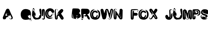 Preview of RoundedBrush Medium font