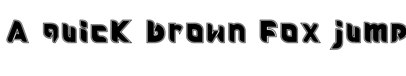 Preview of Roundfra Outline font