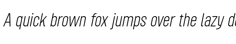 Preview of Roundkey Extra Light Oblique font
