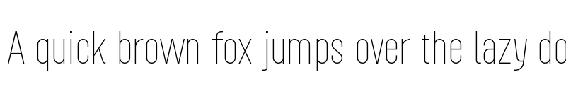 Preview of Roundkey Thin font