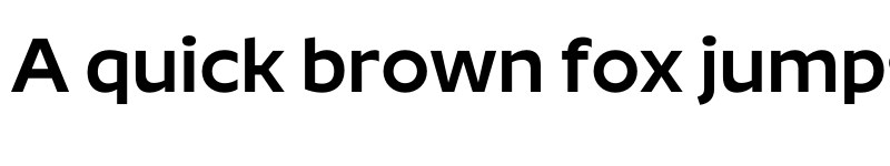 Preview of Roundo SemiBold font