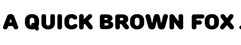 Preview of Rounds Black Regular font